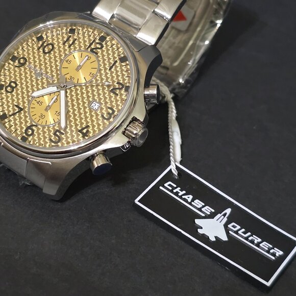 Chase Durer Men's Watch - 48mm, Steel (CDW-0098) - Picture 6 of 10